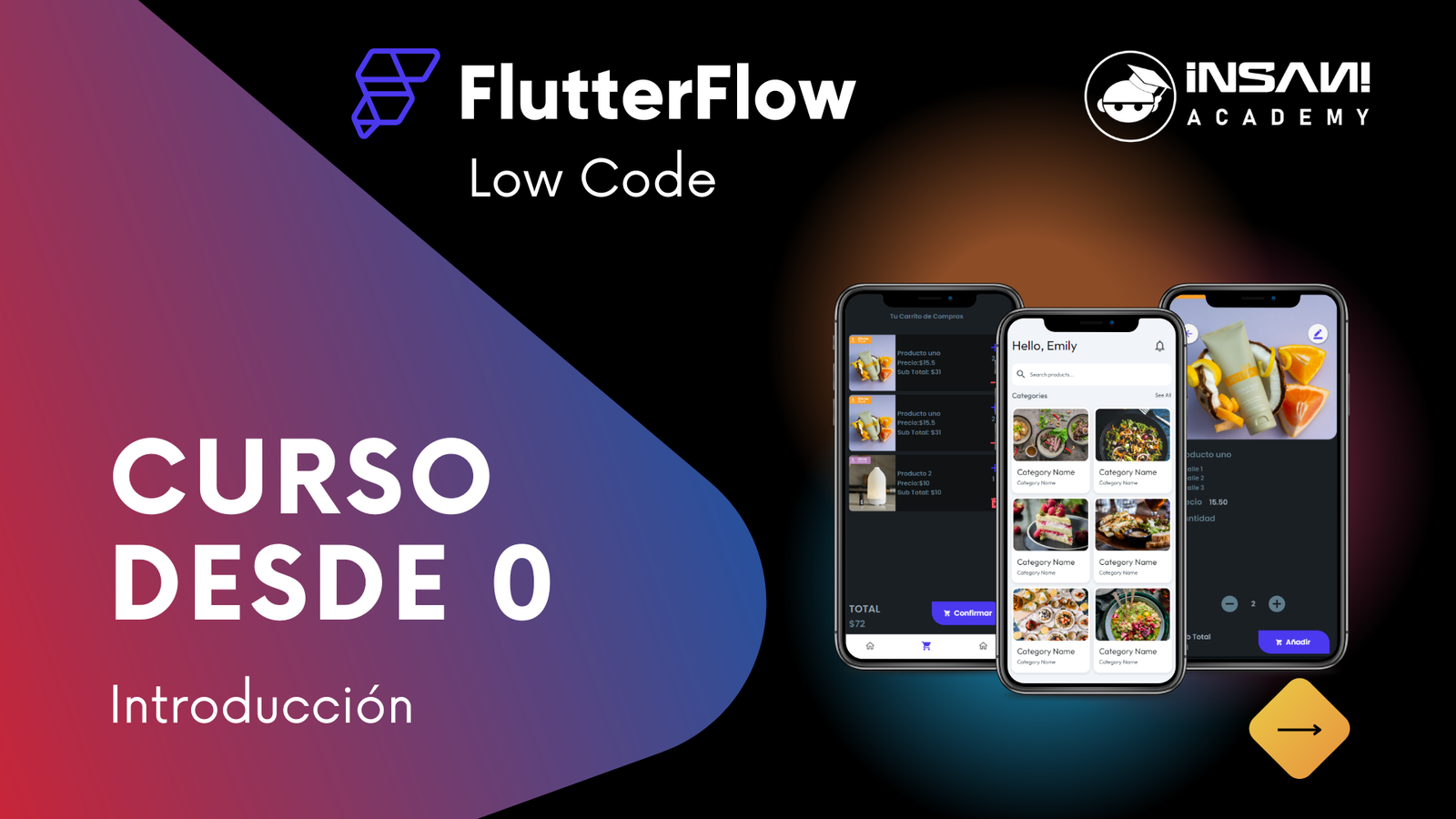 Curso FlutterFlow 2022 Low Code Desde 0 Insani Academy